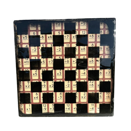 Basic Math - Resin Coated Chess Board