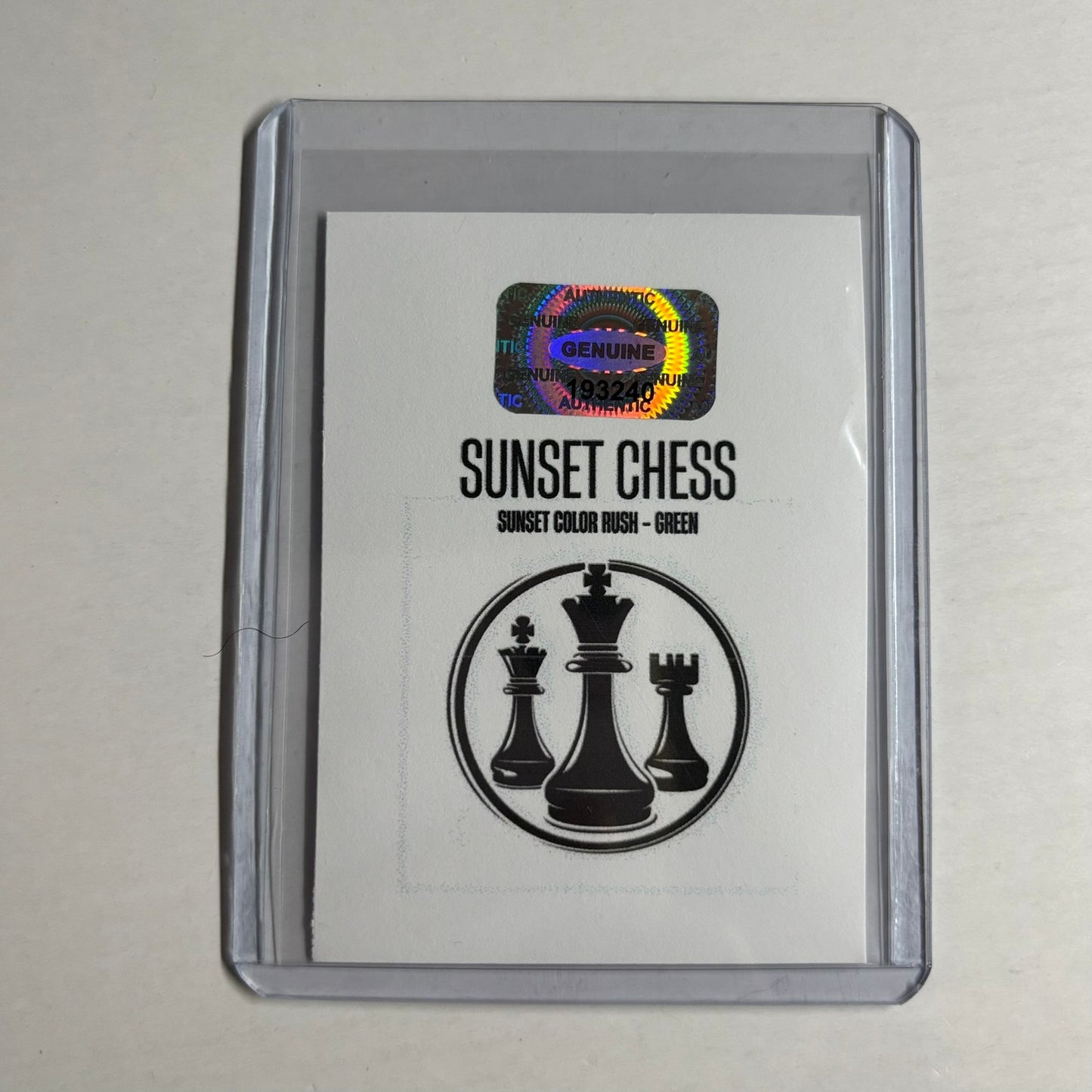 Green Collection - Trading Card