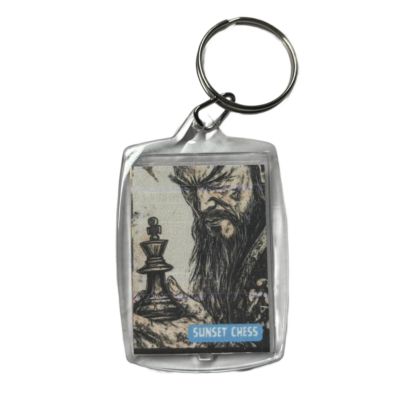 Japanese Soldier - Chess  Photo Keychain