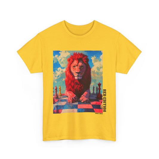 Pride of The Lion  - Yellow Chess T Shirt