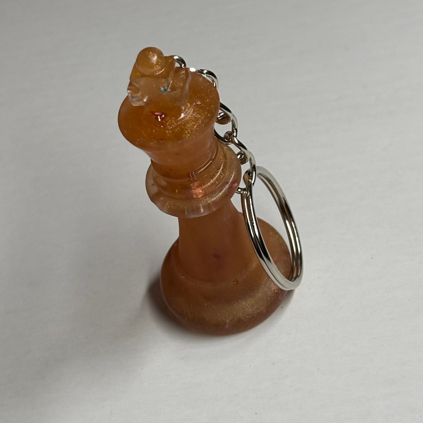 Caramel Orange King - Handmade Resin Keychain
