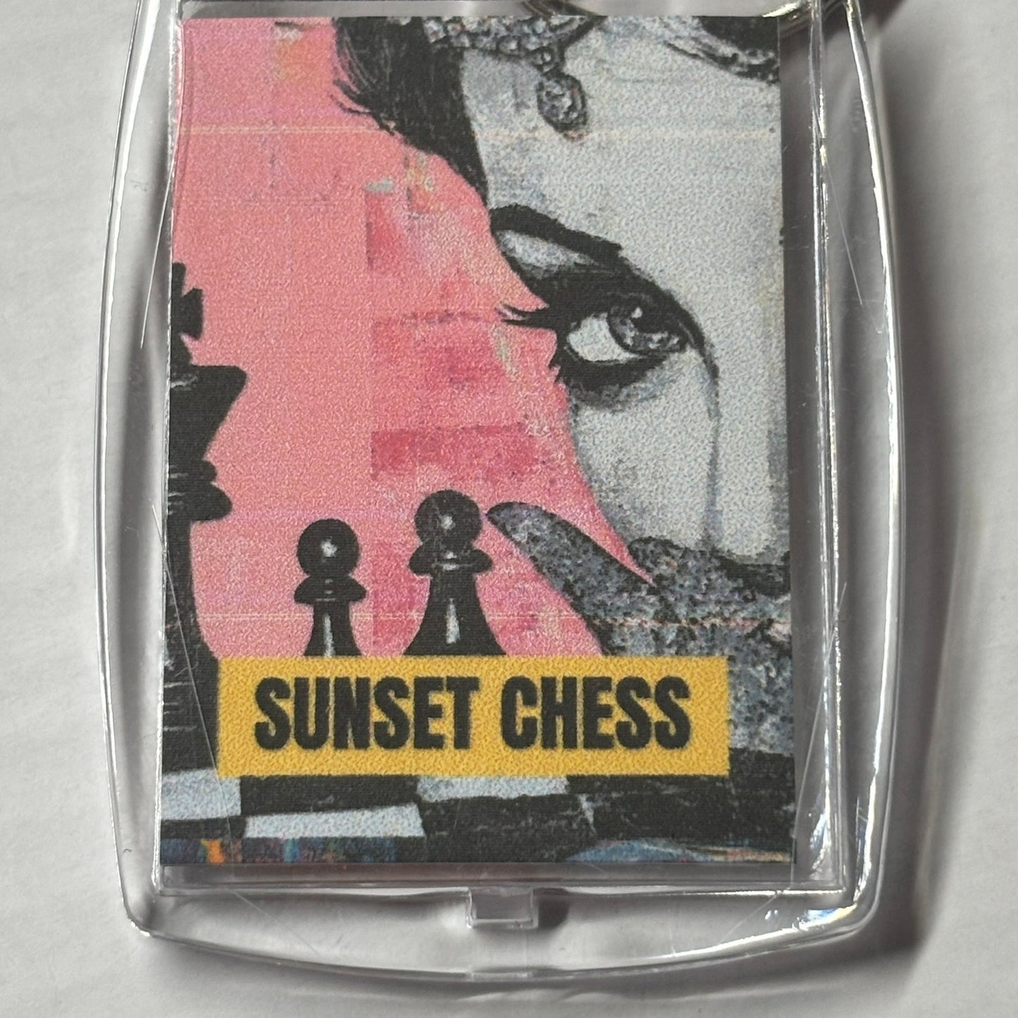 Easy Eyes - Chess  Photo Keychain