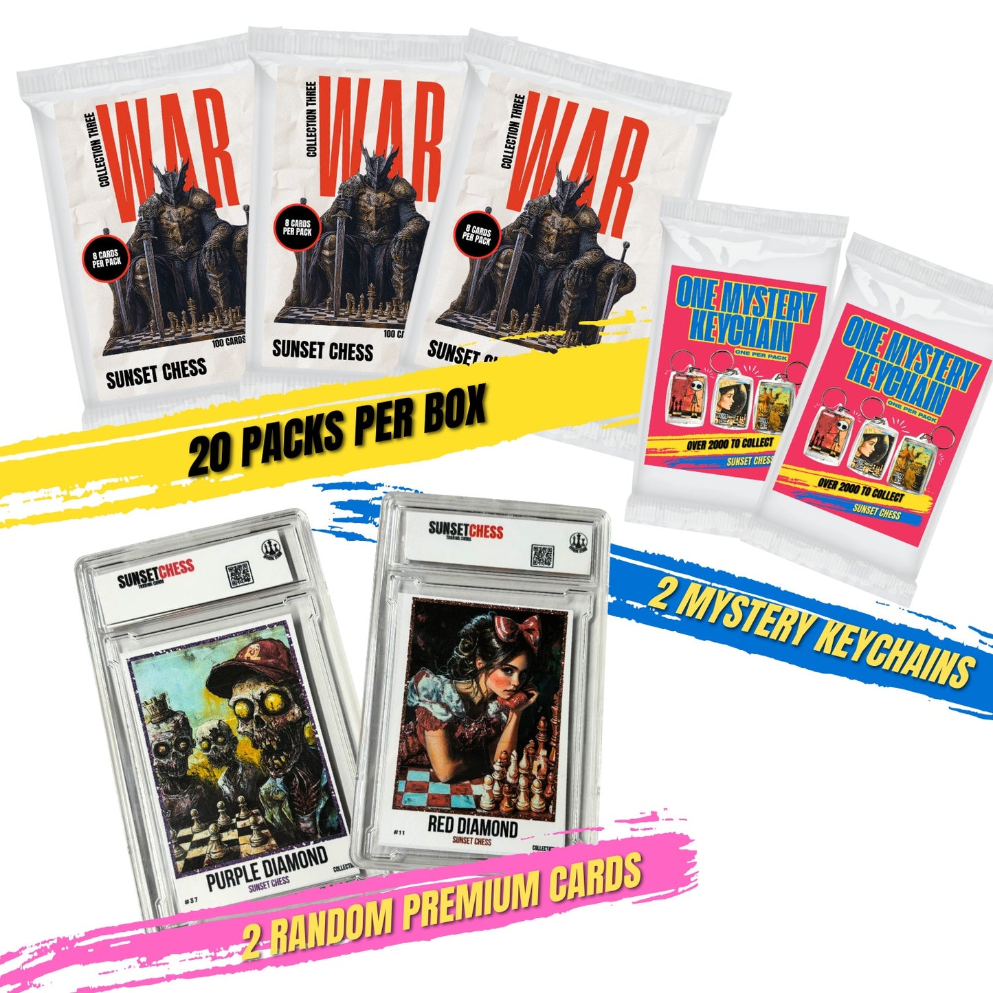 War Collection 3 - Jumbo Box Pack - Chess Trading Cards