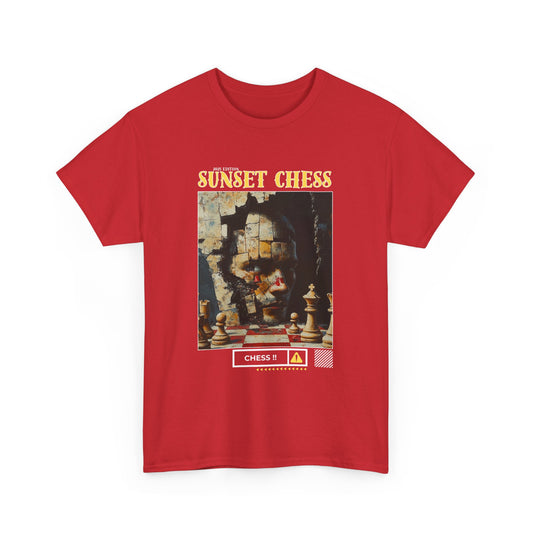 Stone Faced - Red Chess T Shirt