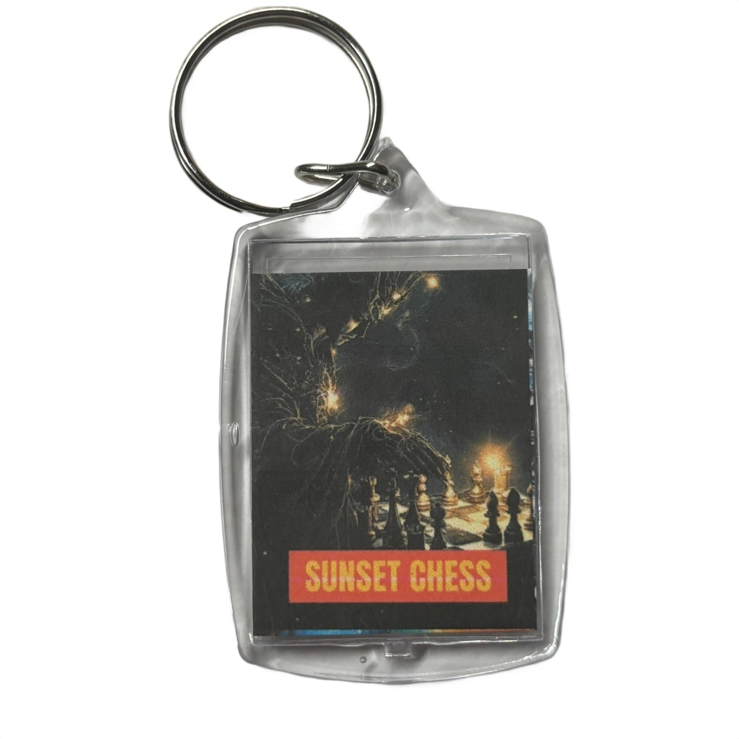 Lights Touch - Chess  Photo Keychain