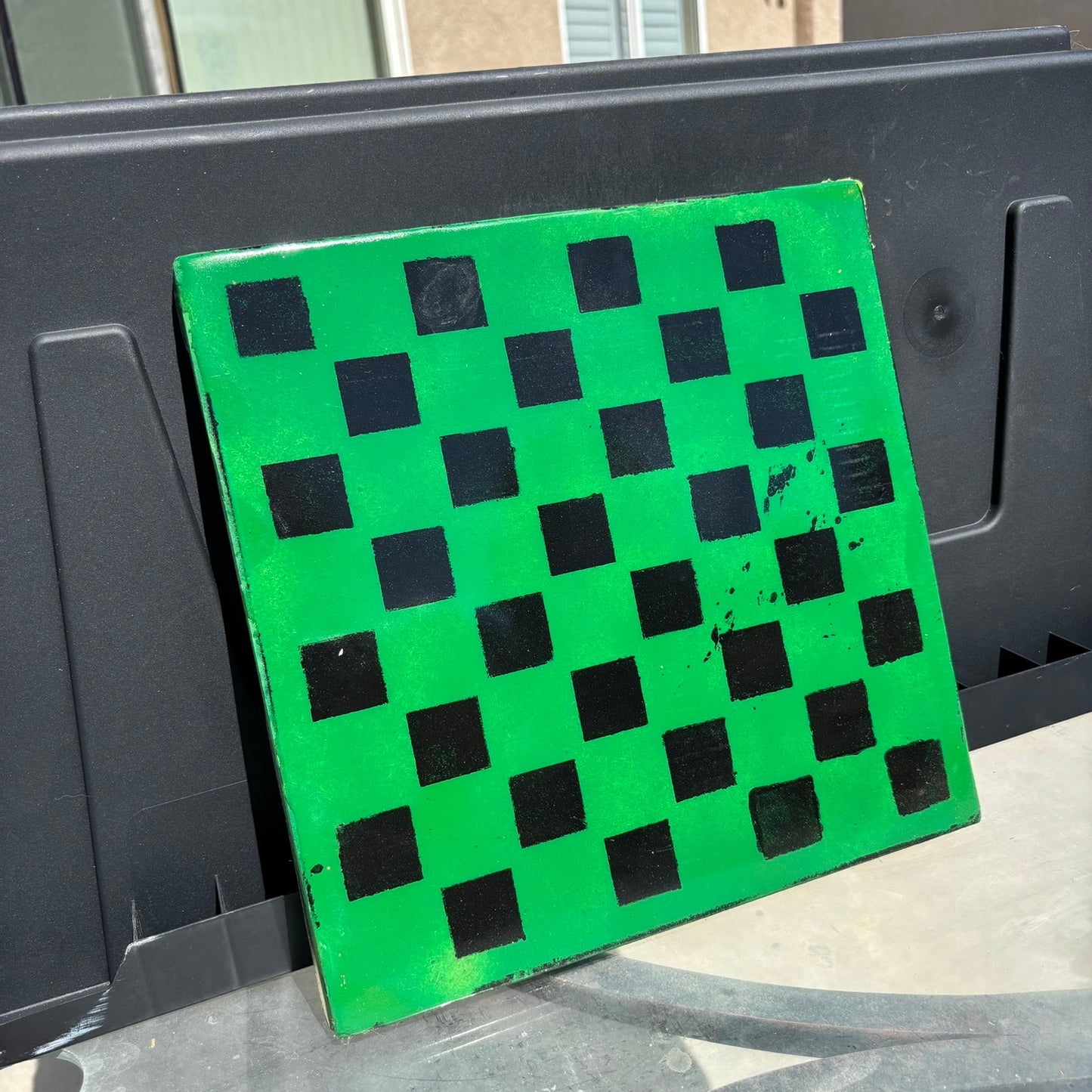 Speed Green - Resin Coated Chess Board