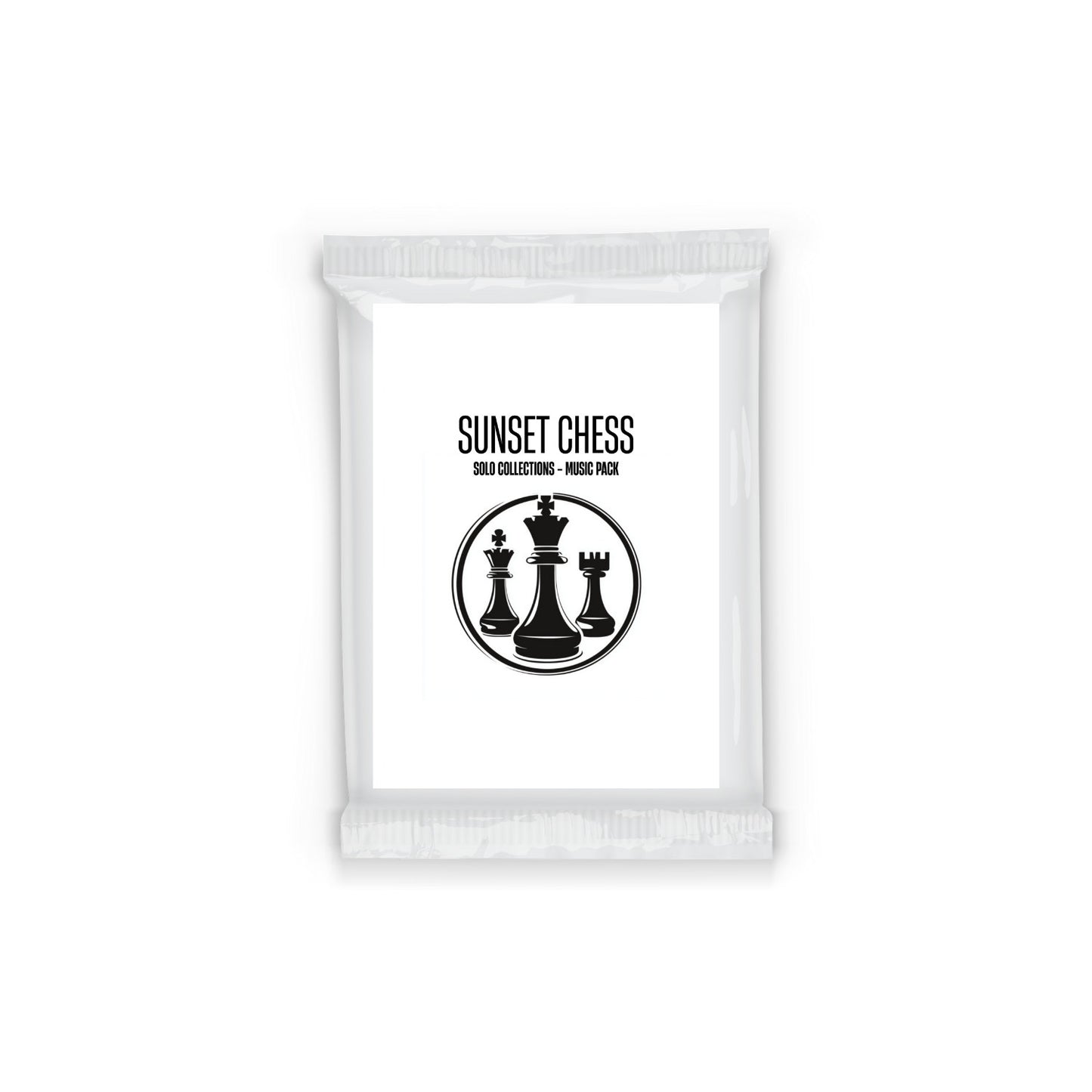 Music Solo Collection - Sunset Chess Scrapbook Card Pack