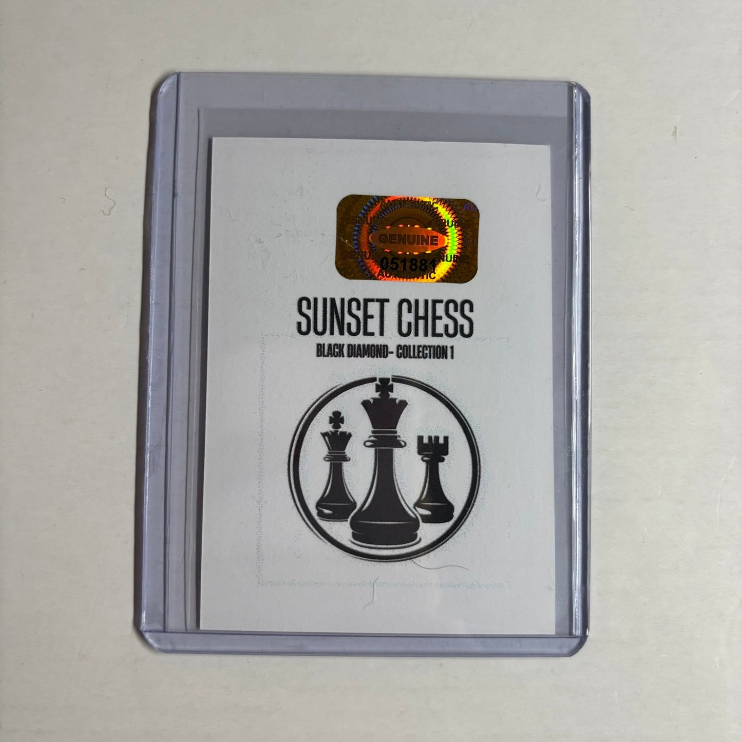 Black Diamond Collection 1 - Trading Card