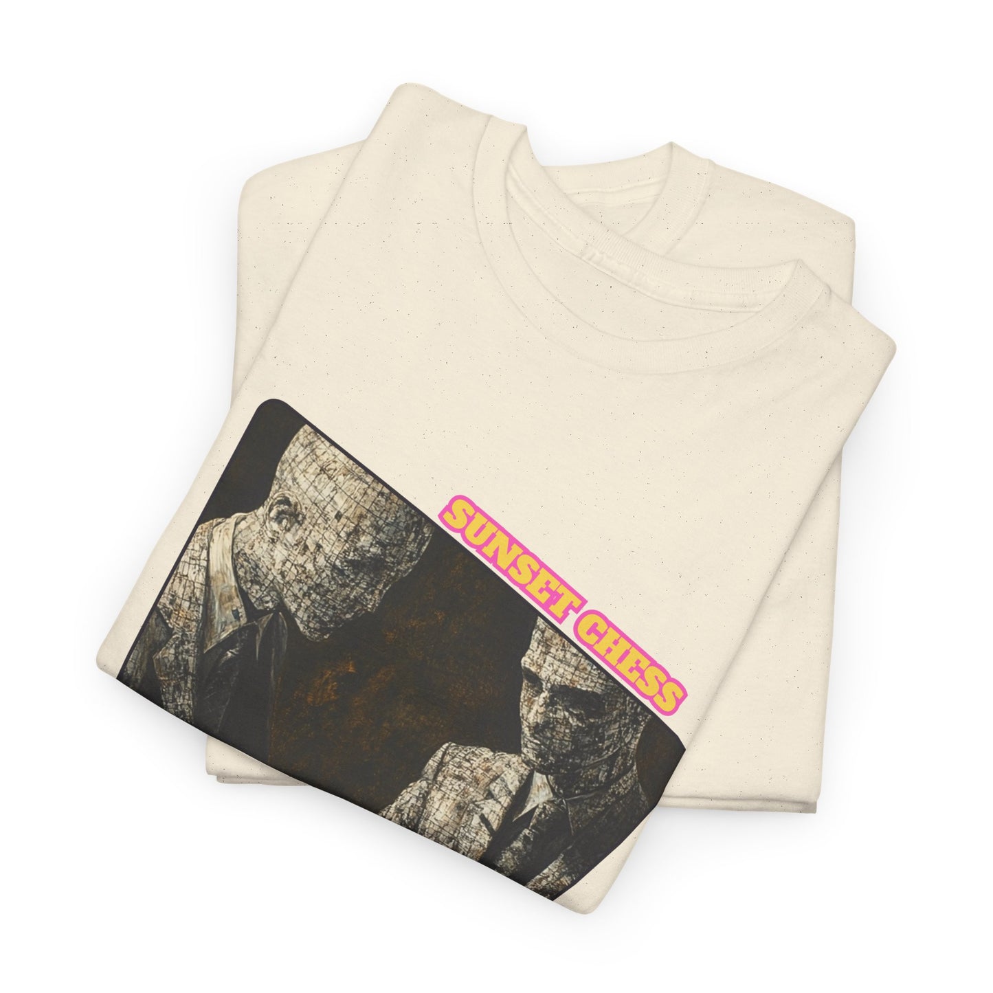 The Stone Brothers - Natural Tan Chess T Shirt