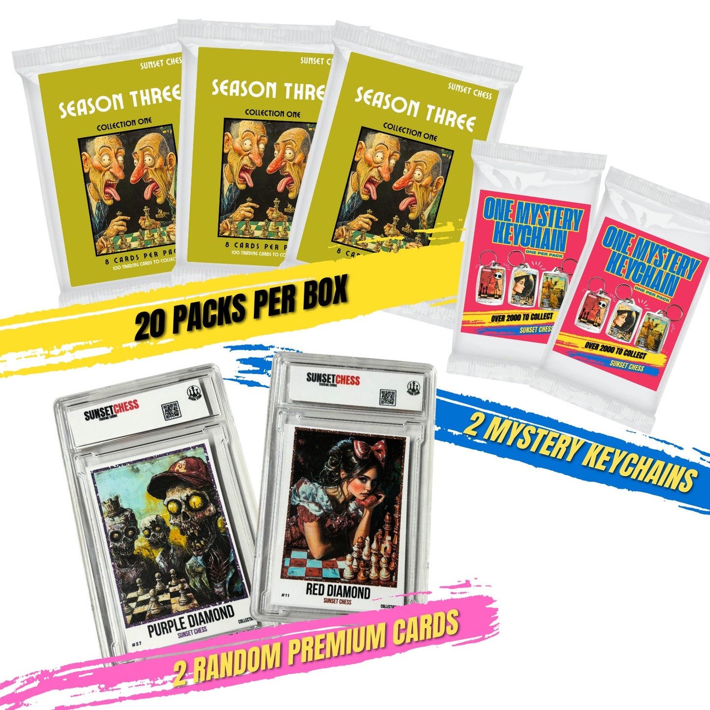 Season Three Box 1- Jumbo Box Pack - Chess Trading Cards