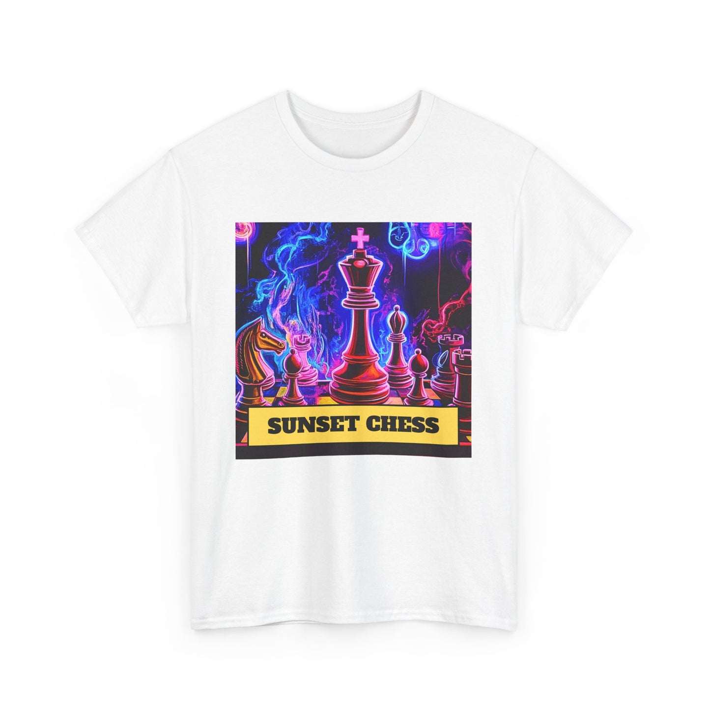 Neo Pop - White Chess T Shirt