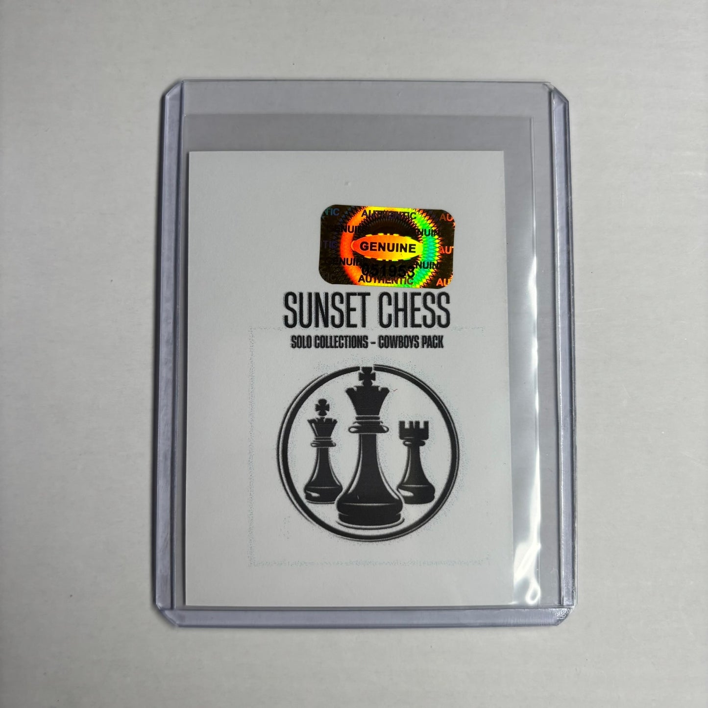 Cowboys Collection - Trading Card