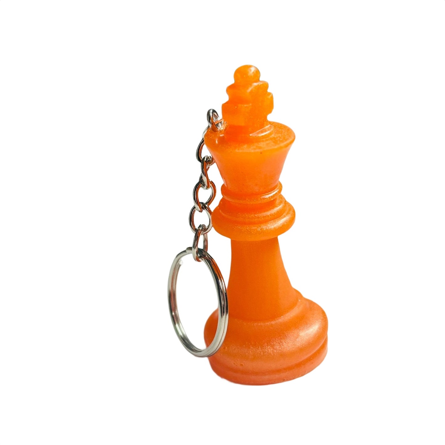 Orange King - Handmade Resin Keychain