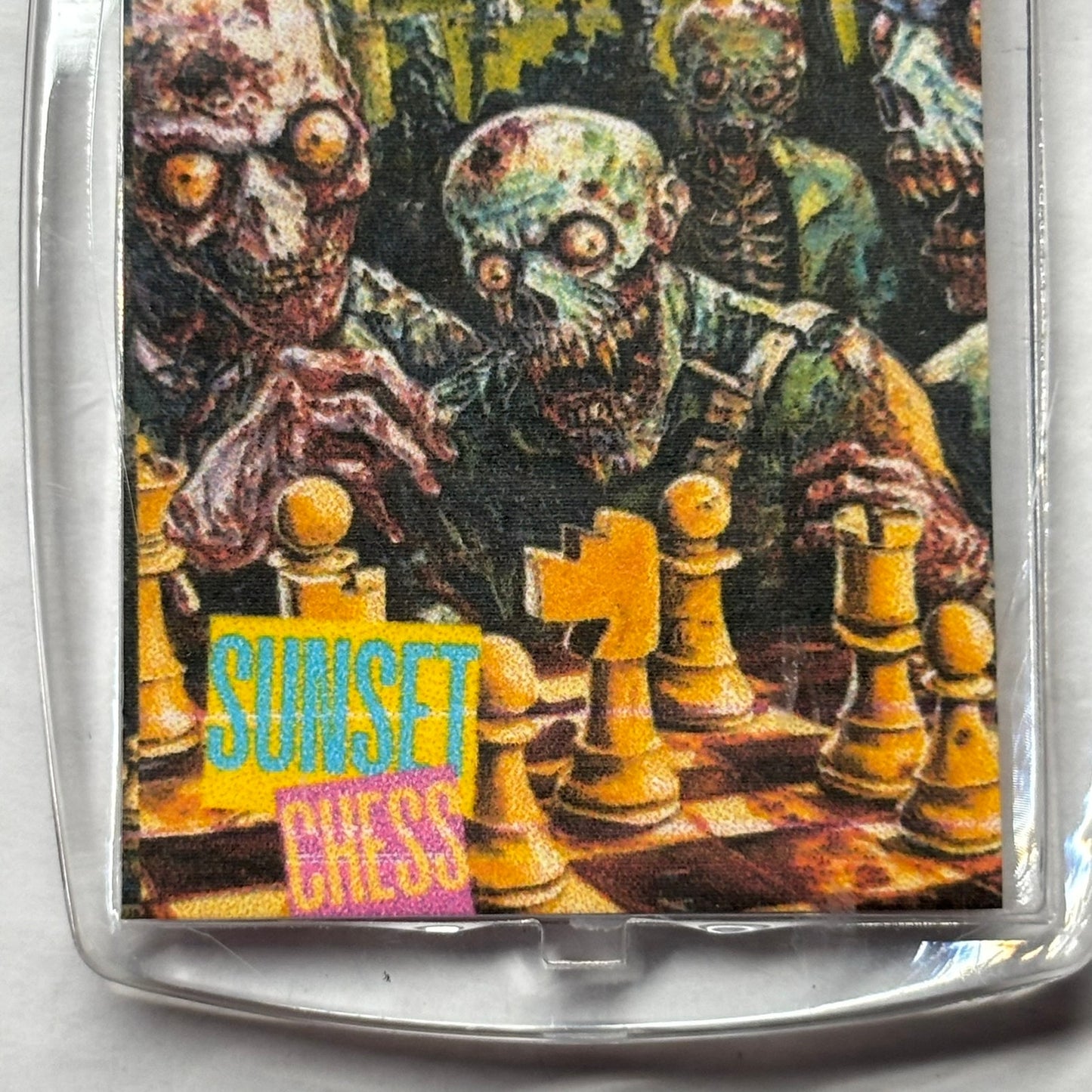 Zombie Horde - Chess  Photo Keychain