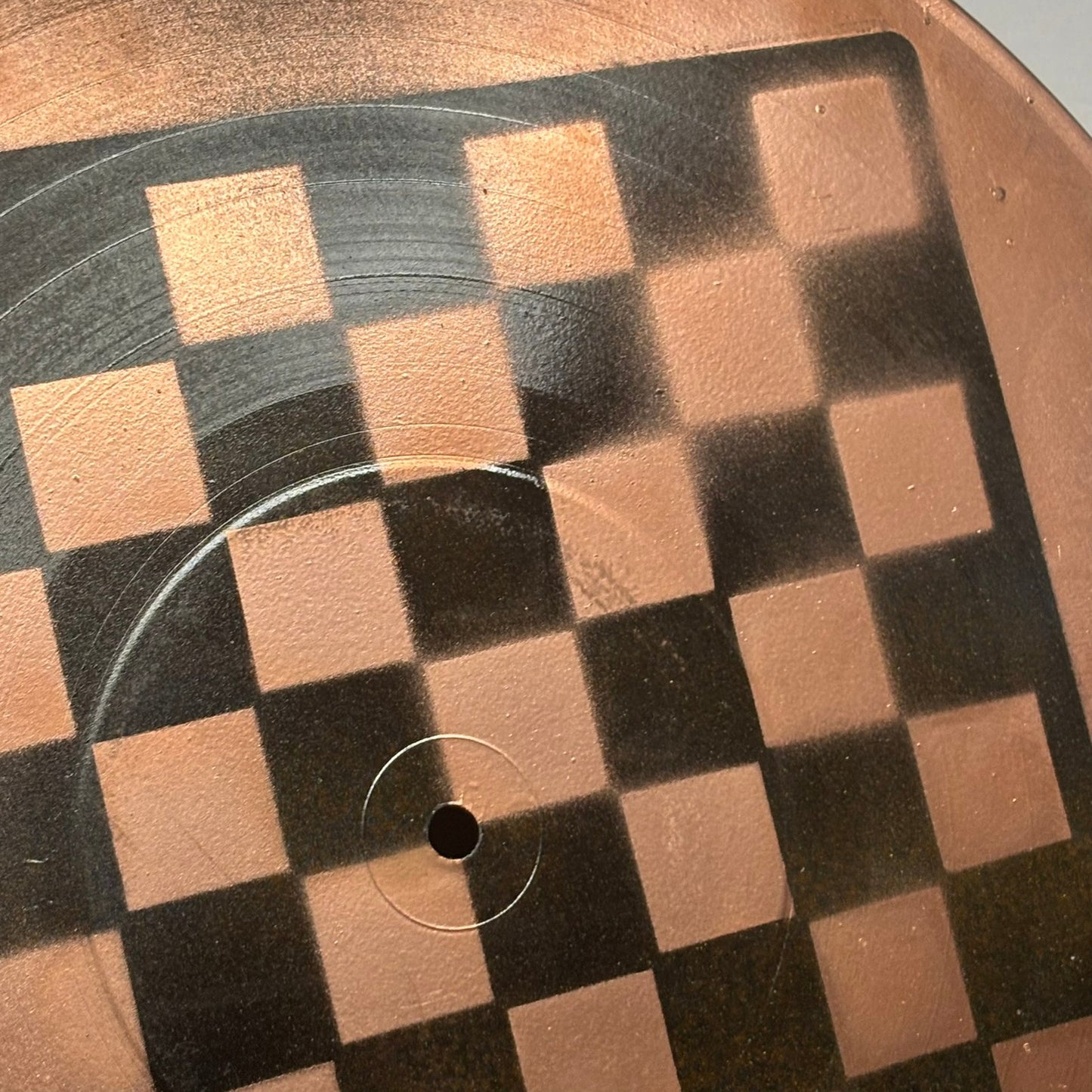 Bronze Black - Vinyl Chess Board