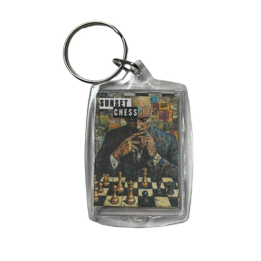 Many Choices - Chess  Photo Keychain