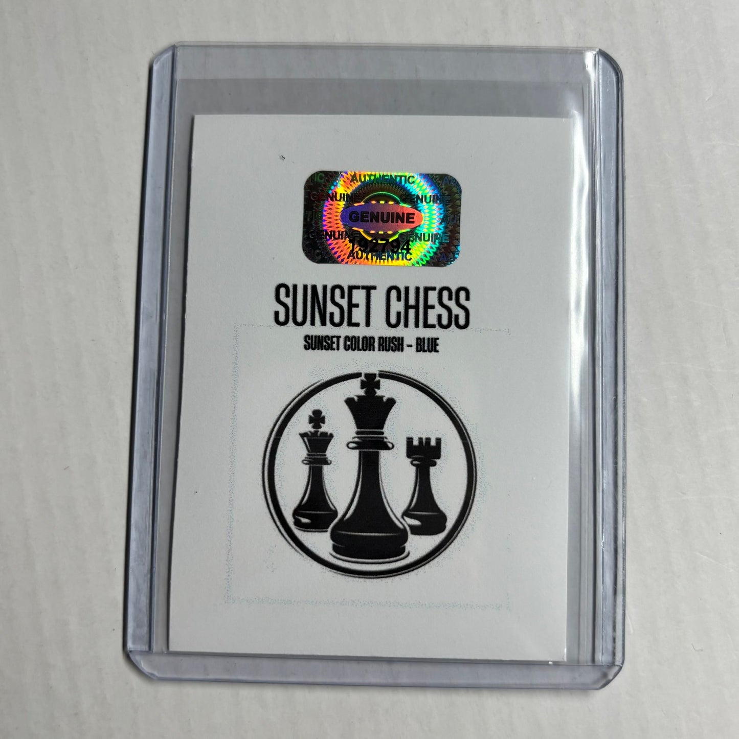 Blue Collection - Trading Card