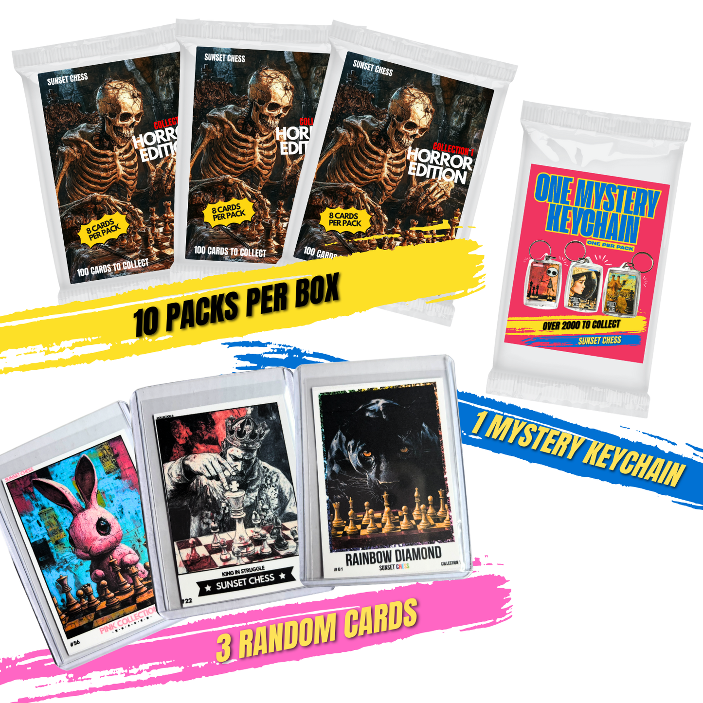 Horror Edition Part 1 Trading Cards - Mini Box Collection