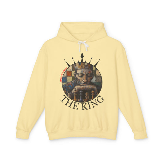 The Sleeping King - Fade Yellow Chess Hoodie