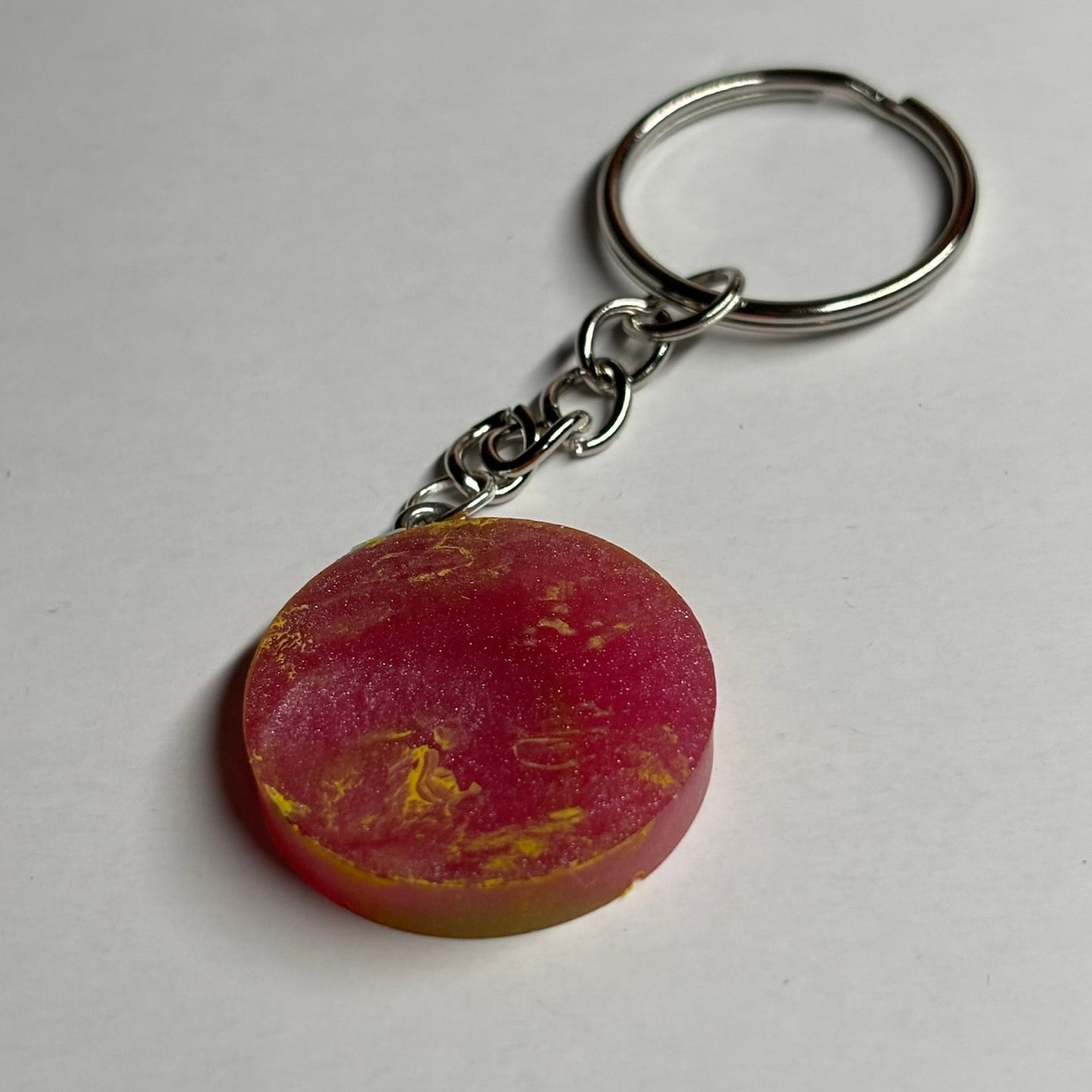 Army Pink Rook - Handmade Resin Keychain