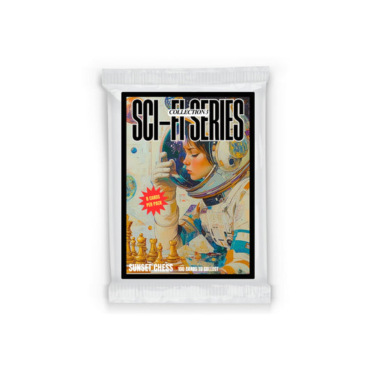 SCI-FI Edition 3 - Sunset Chess Scrapbook Card Pack