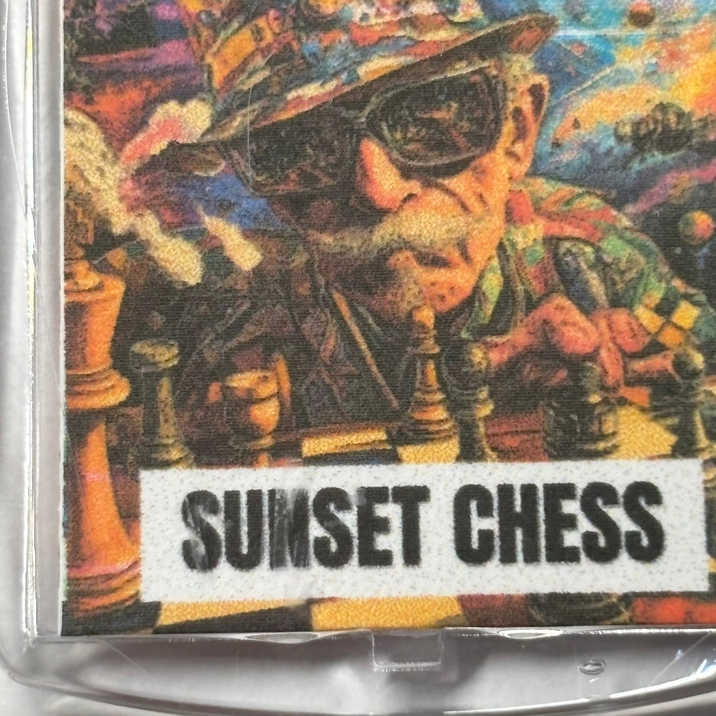 Mr. Fantastic - Chess  Photo Keychain