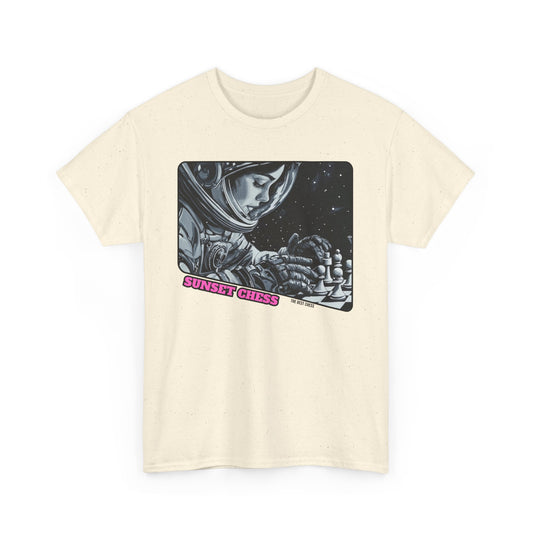 Space Chess Delight - Natural Tan Chess T Shirt