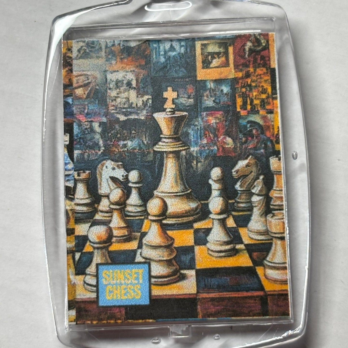 Your Move - Chess  Photo Keychain