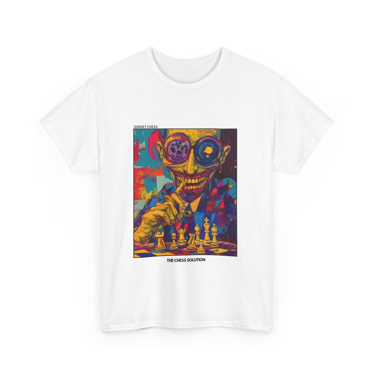 The Chess Solution - White Chess T Shirt