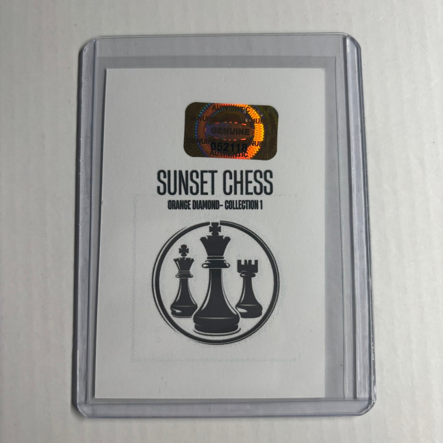 Orange Diamond Collection 1 - Trading Card