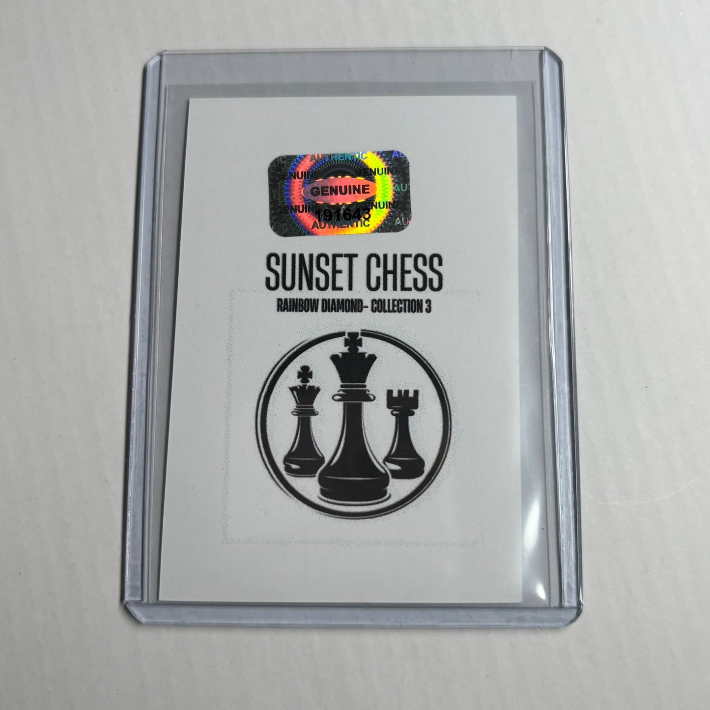 Rainbow Diamond Collection 3 Card #61 - Scrapbook Trading Card
