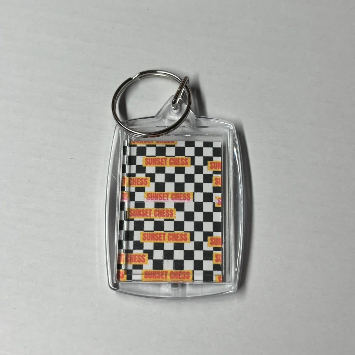 Hoodie Man - Chess  Photo Keychain
