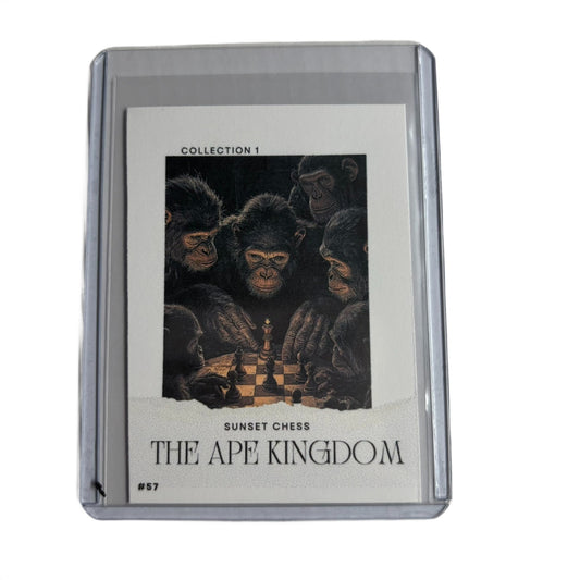 The Ape Kingdom Collection 1 Card #57 - Scrapbook Trading Card