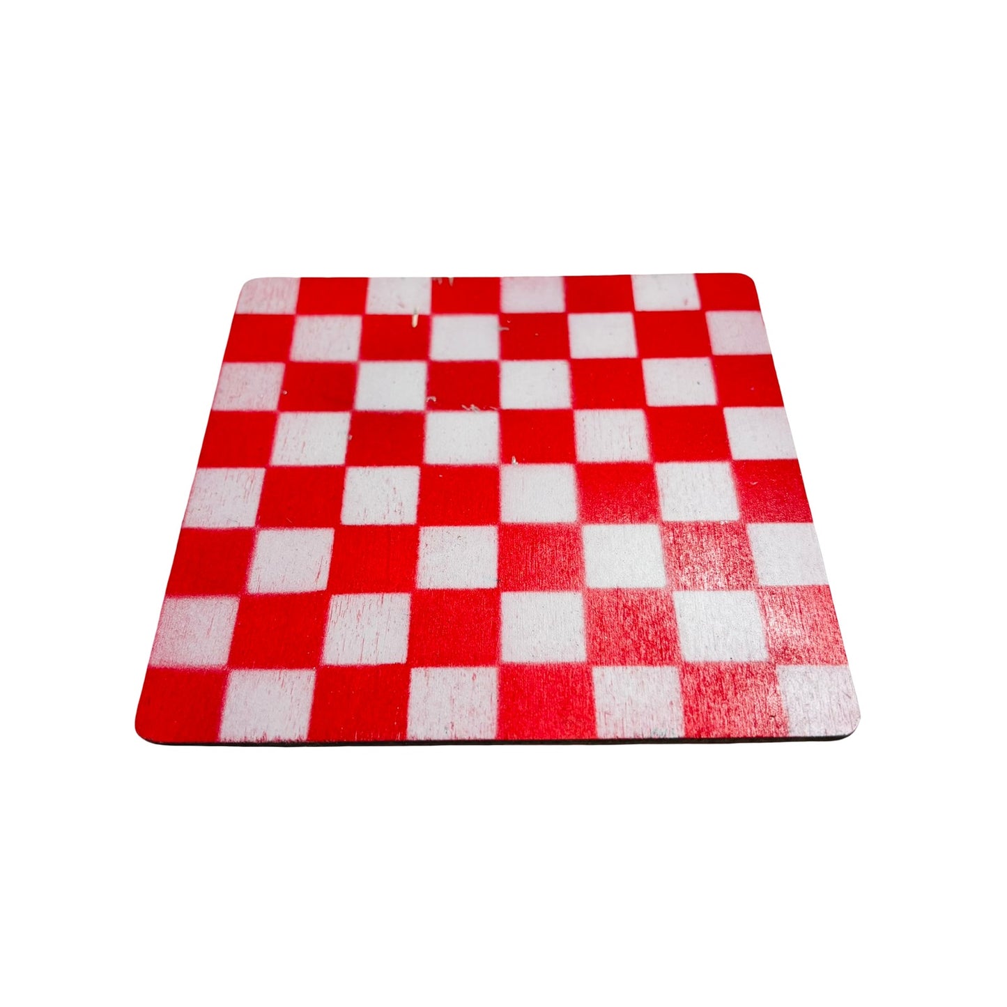 Cherry Red White - Mini Chess Set