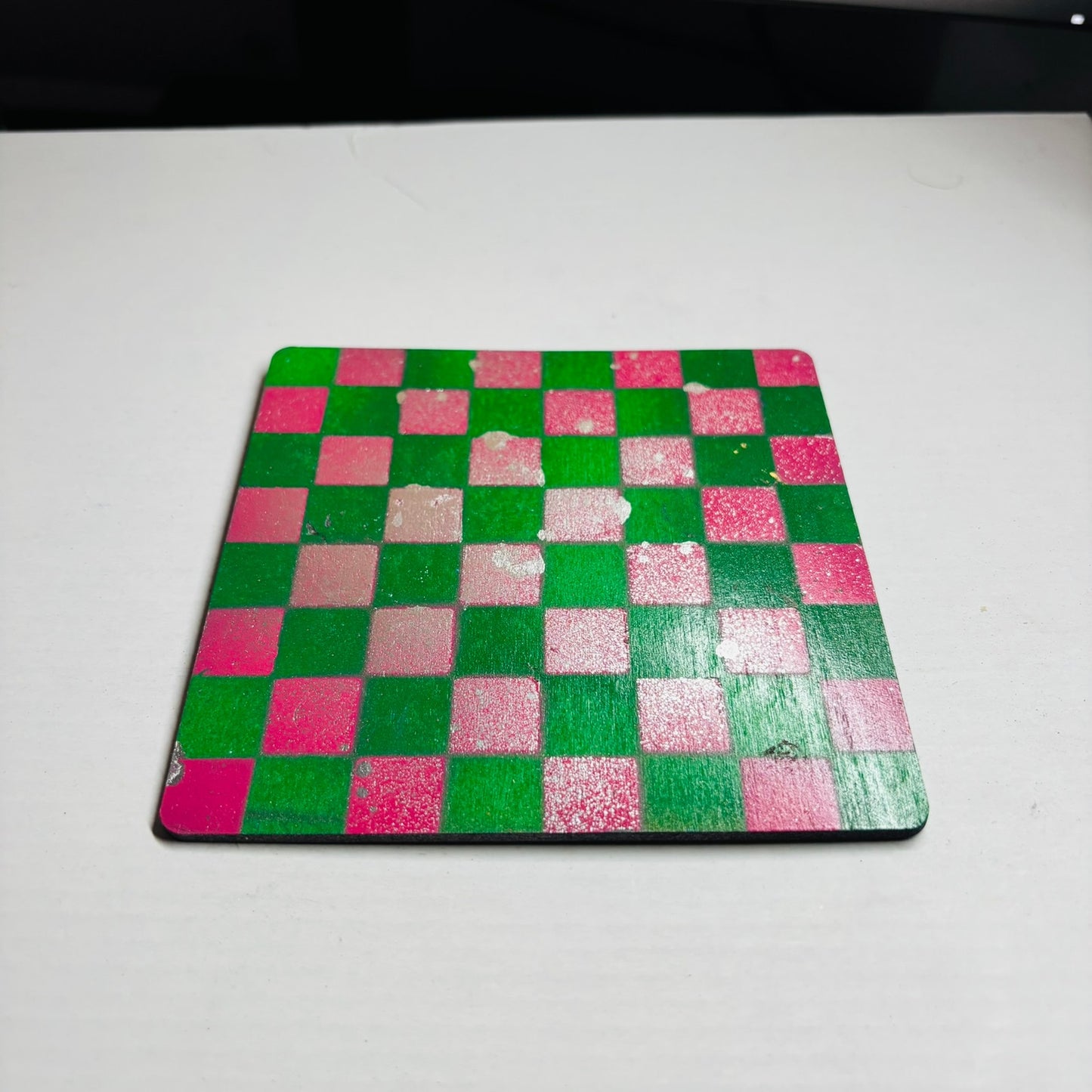 Forest Green Pink - Mini Chess Set