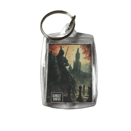 Knights Journey - Chess  Photo Keychain
