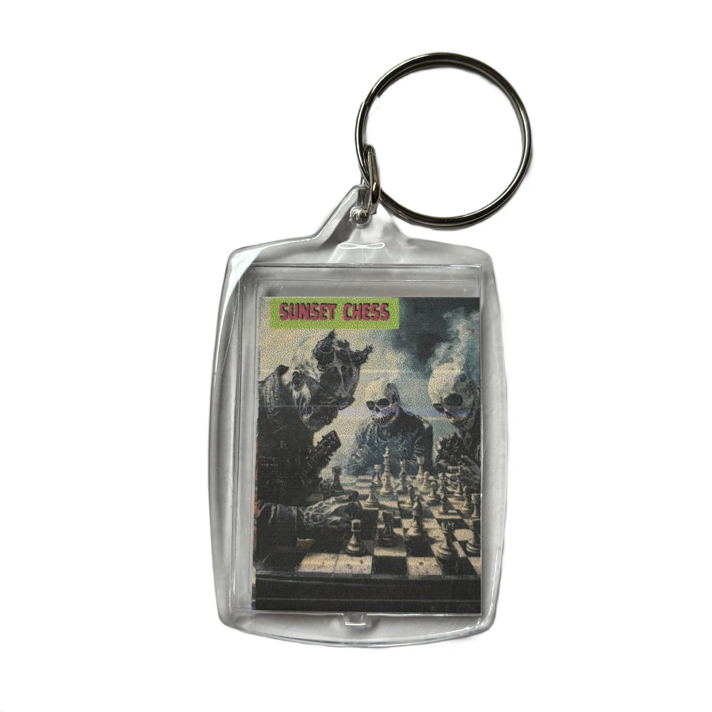 Scary Entities - Chess  Photo Keychain