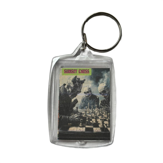 Scary Entities - Chess  Photo Keychain