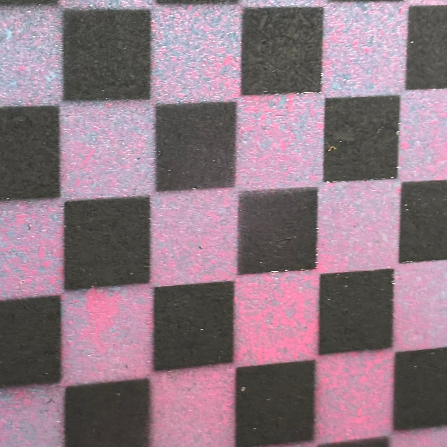 Pink & Blue Mix - Painted Double Sided Chess Board