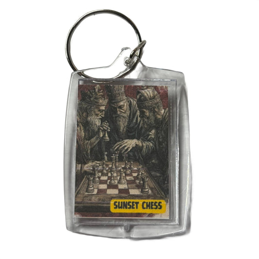 Kings Unite - Chess  Photo Keychain