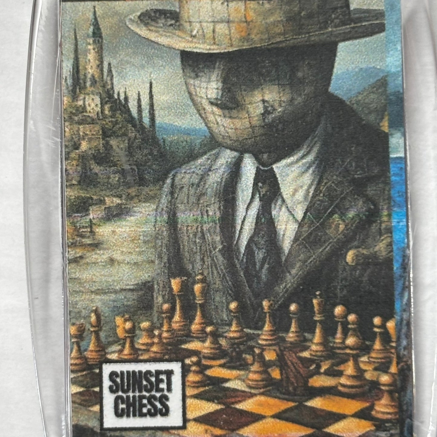 Solid Man - Chess  Photo Keychain