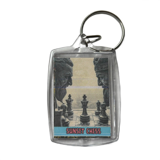 Rivalry - Chess  Photo Keychain