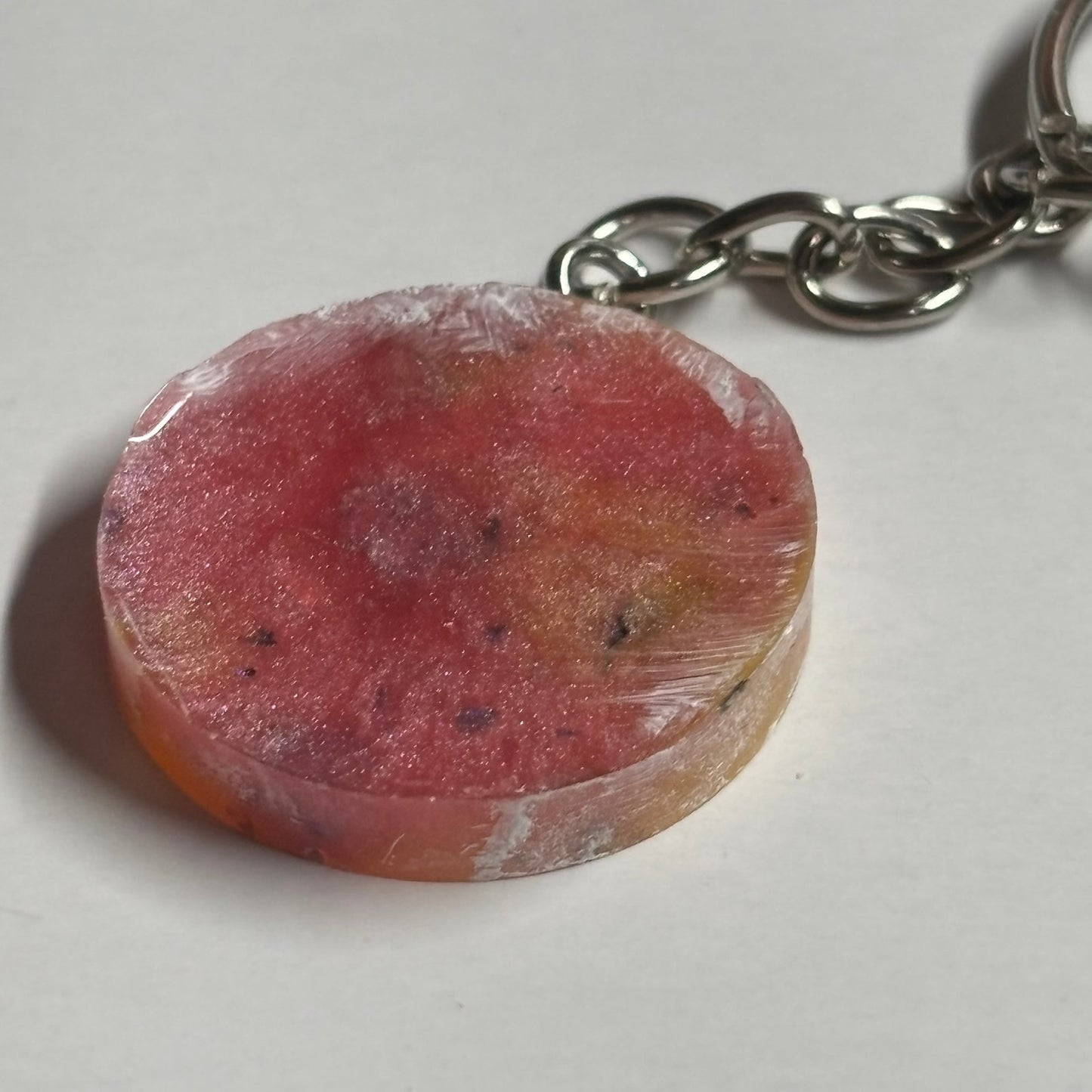 Colorful Royal Pawn - Handmade Resin Keychain - Flat Edition