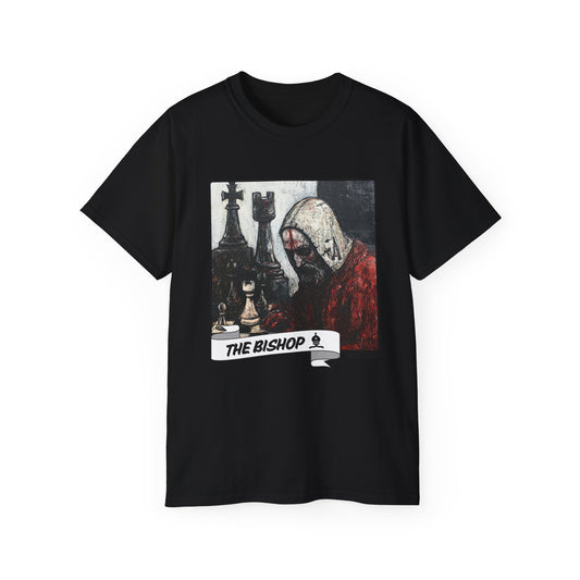 A Bishop's Night - Black Chess T Shirt