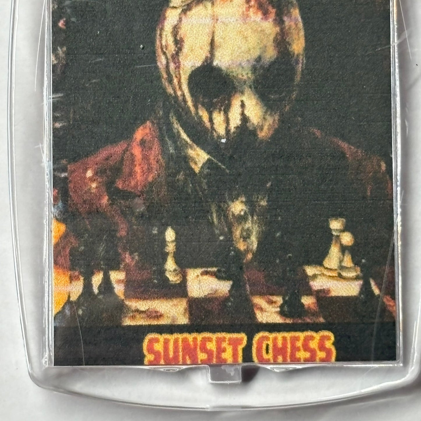 Horror Edition - Chess  Photo Keychain