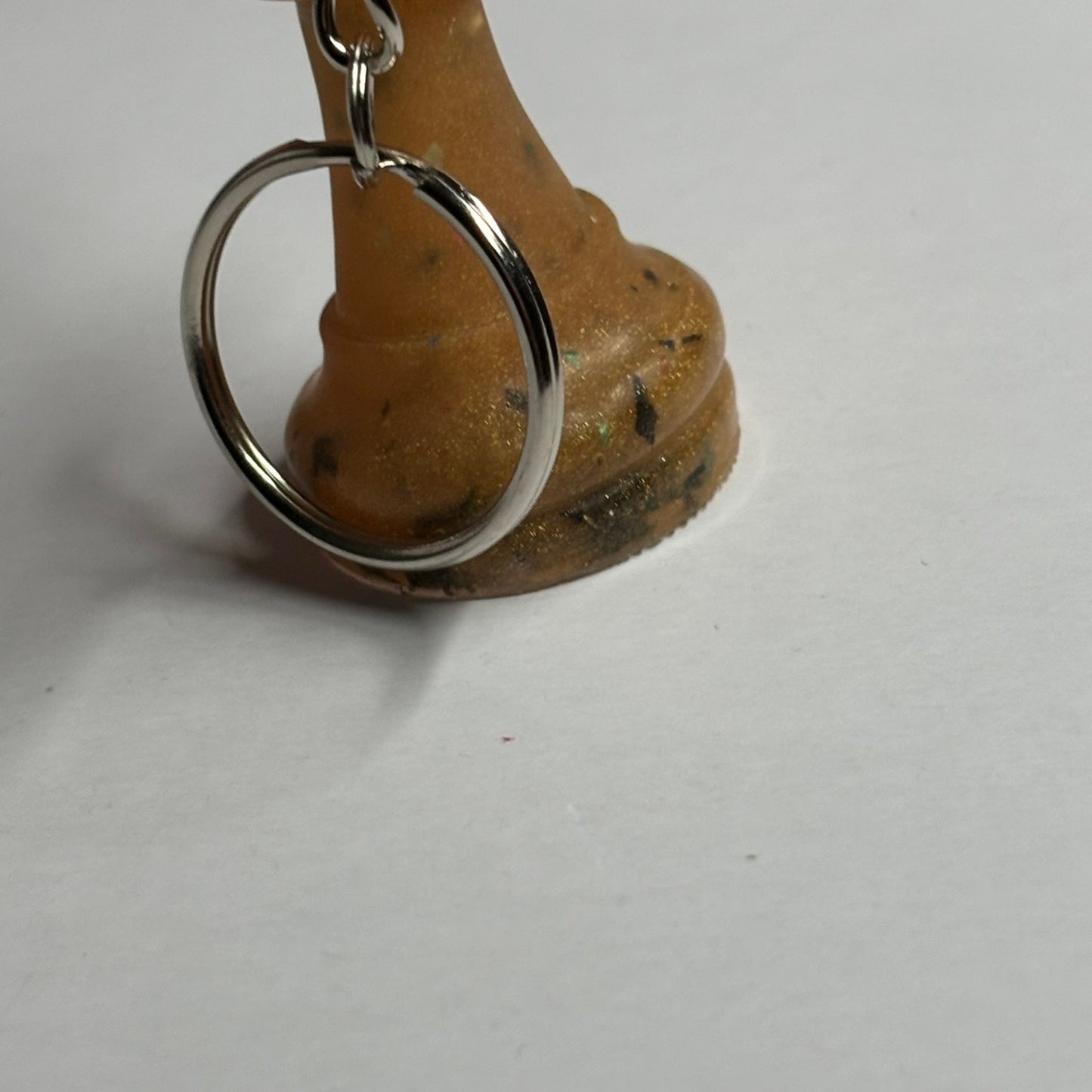 Spotted Yellow King - Handmade Resin Keychain