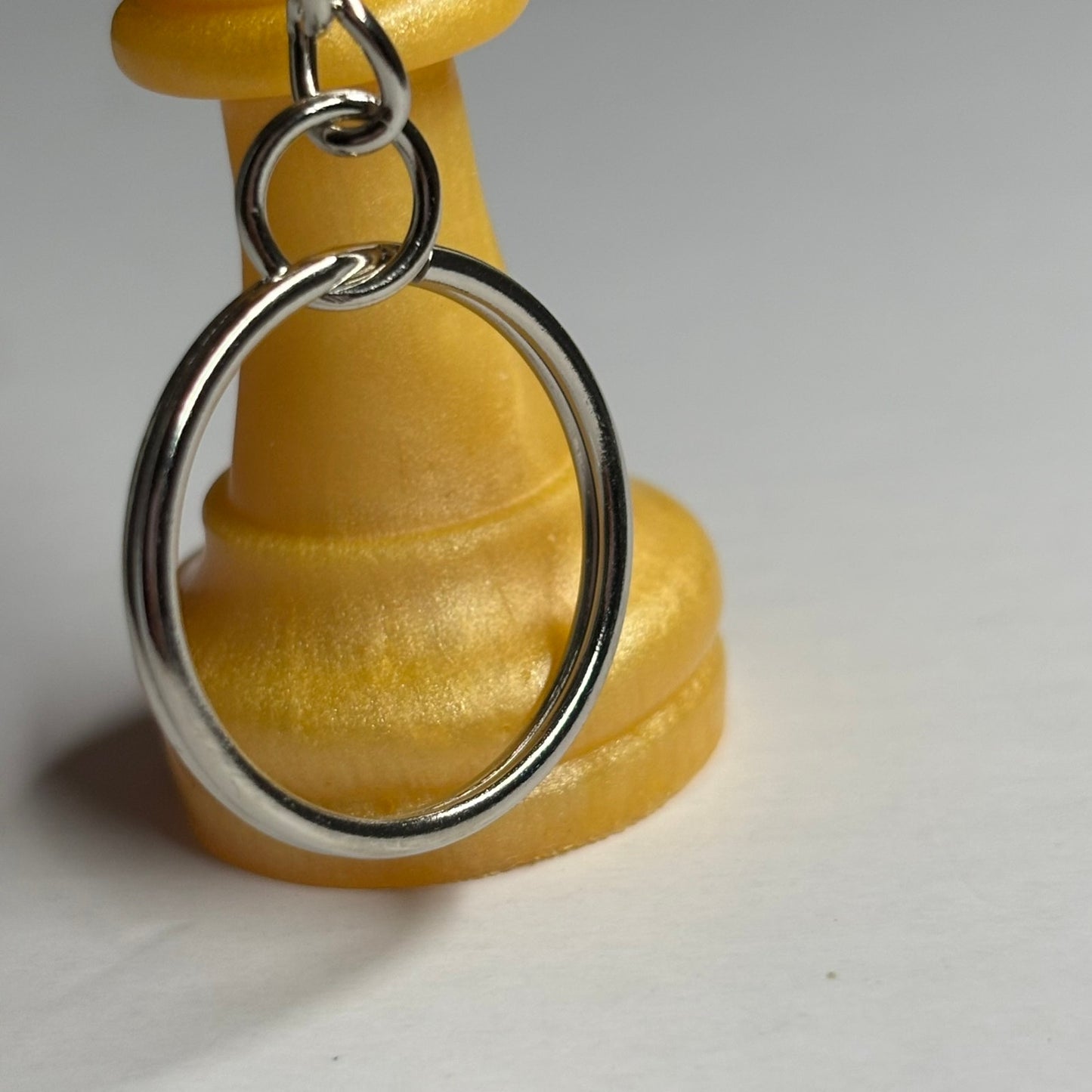 Yellow King - Handmade Resin Keychain