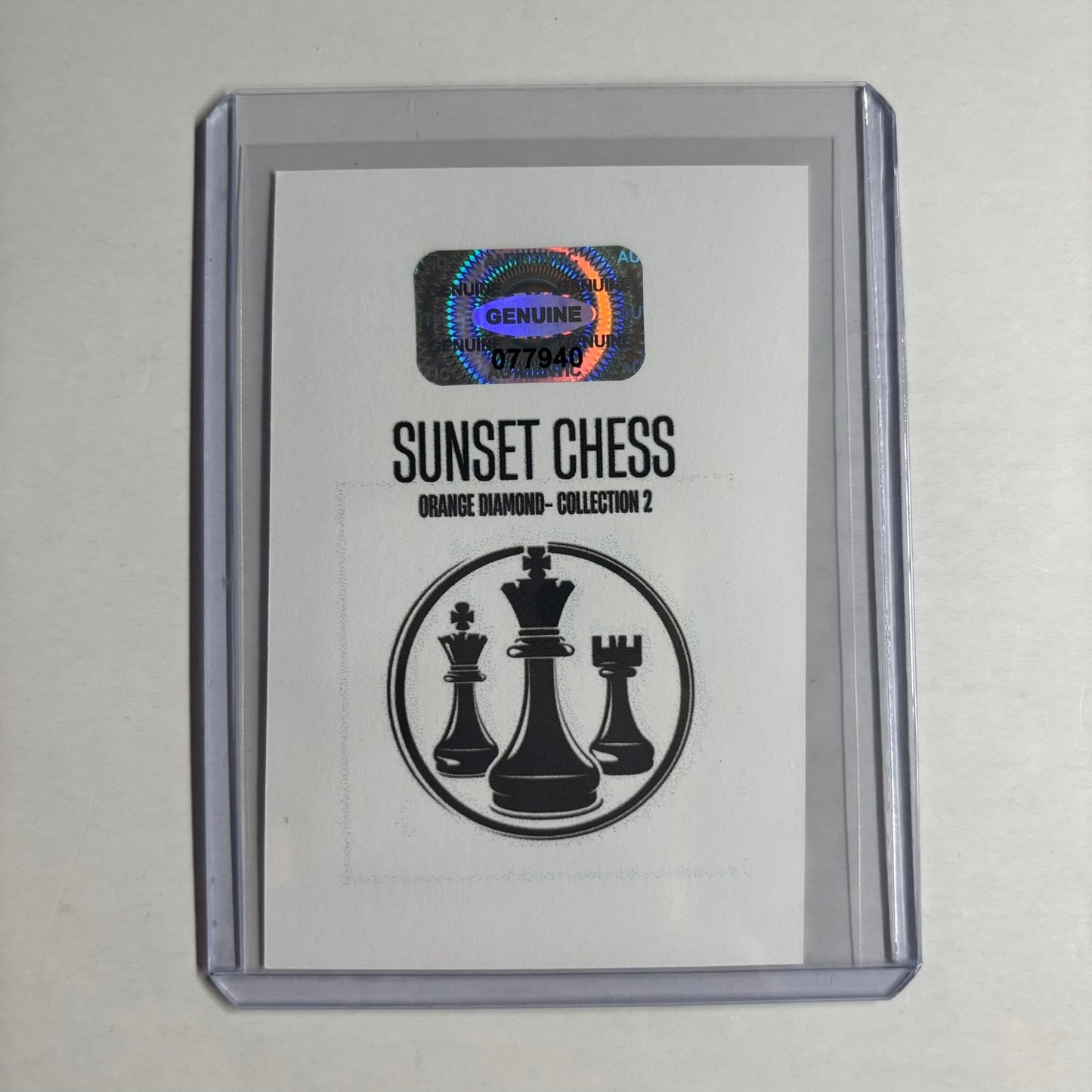 Orange Diamond Collection 2 - Trading Card