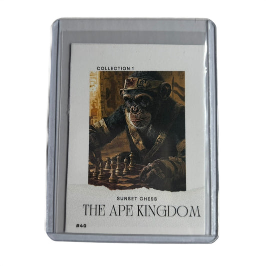 The Ape Kingdom Collection 1 Card #40 - Scrapbook Trading Card