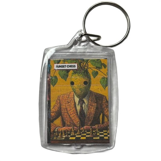 Plant Head - Chess  Photo Keychain
